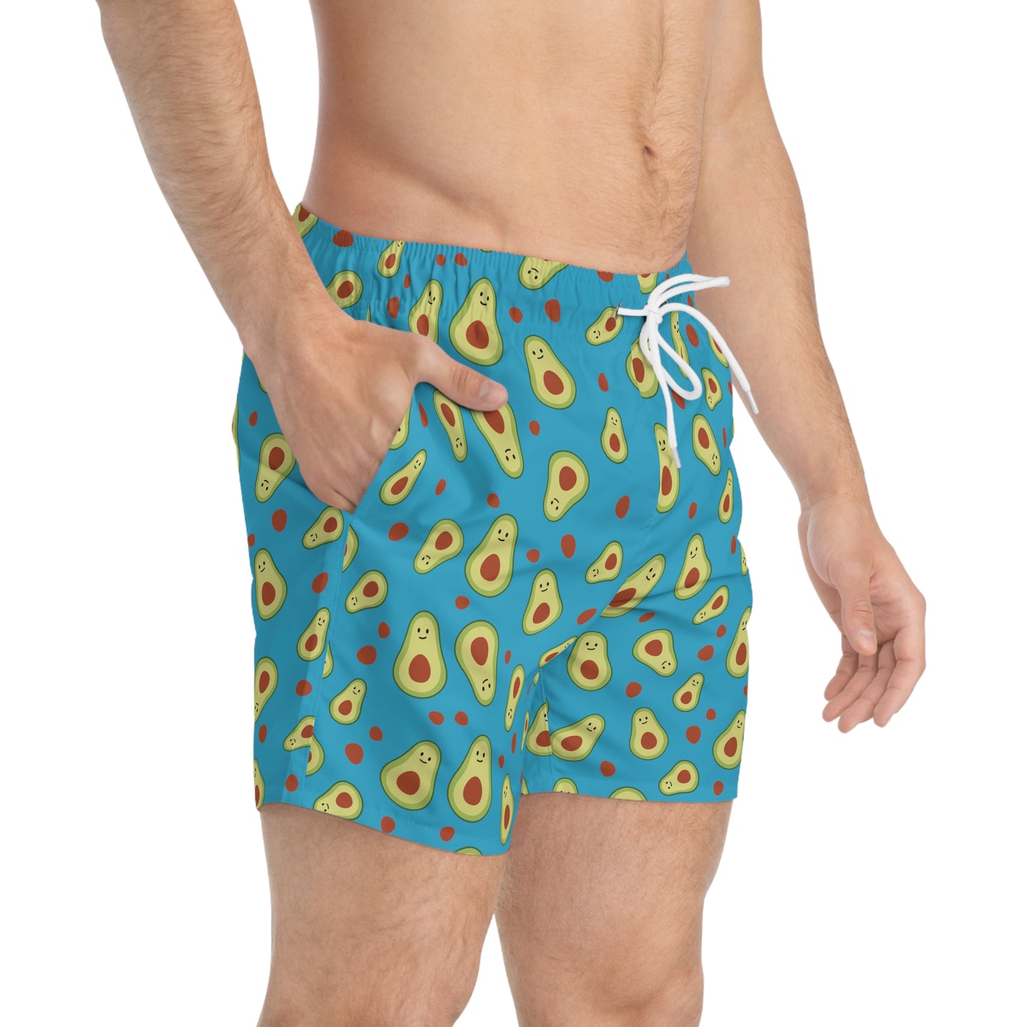 Men's "His" Avocado Swim Shorts